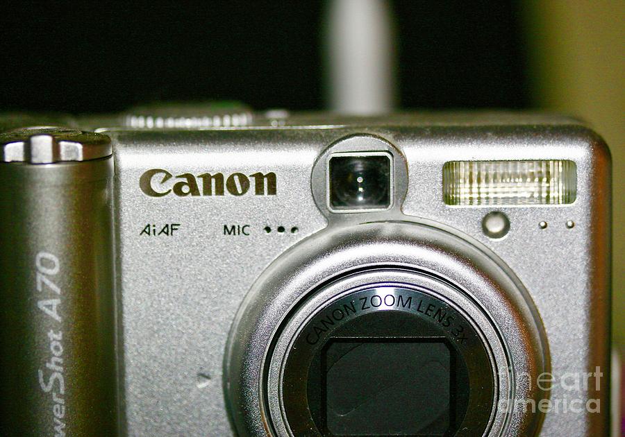 Old Canon A70 Powershot Camera Photograph by Jesus Olivella