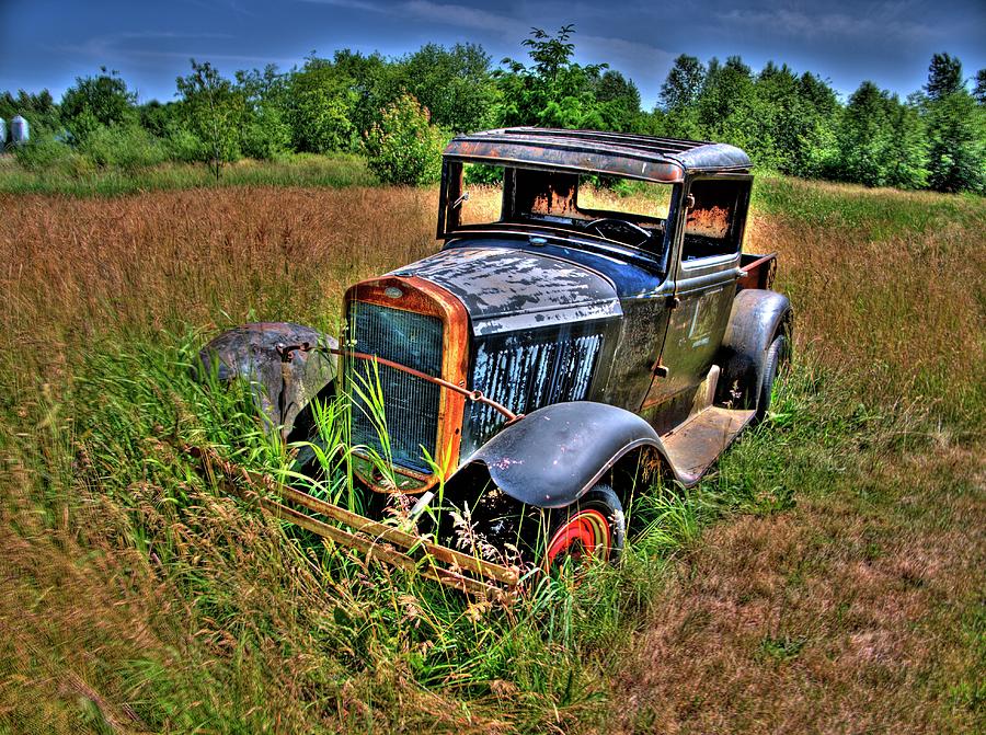 Old Car 7 Photograph by Lawrence Christopher