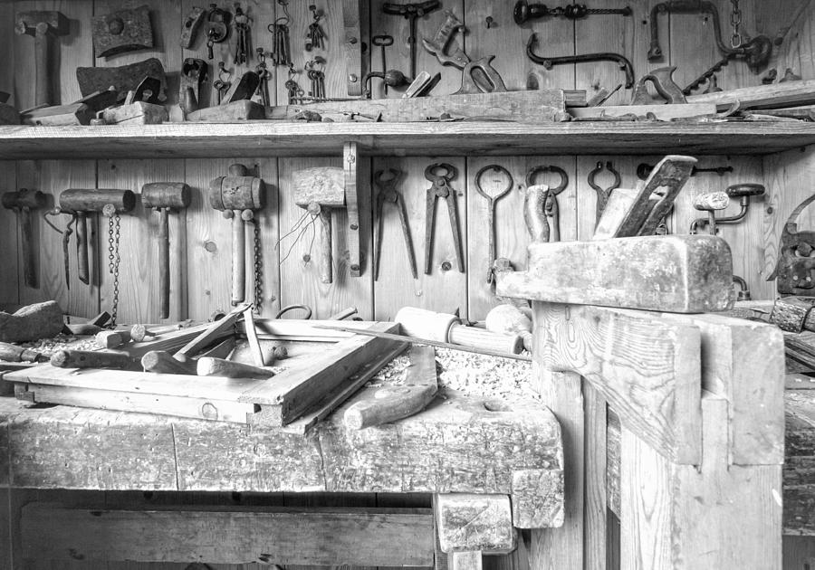 Old Carpentry Tools Photograph by Roy Pedersen