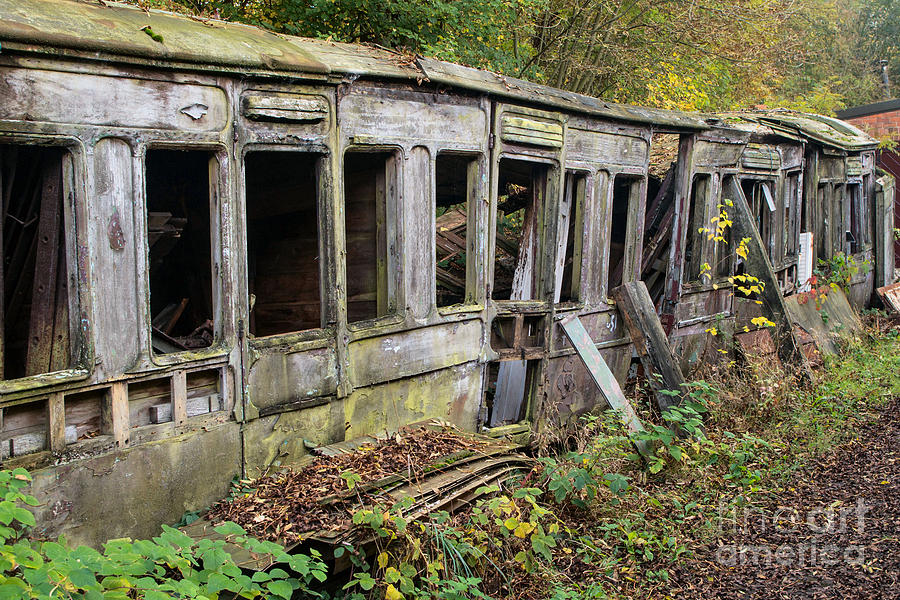 Old Carriage Photograph by Chris Horsnell