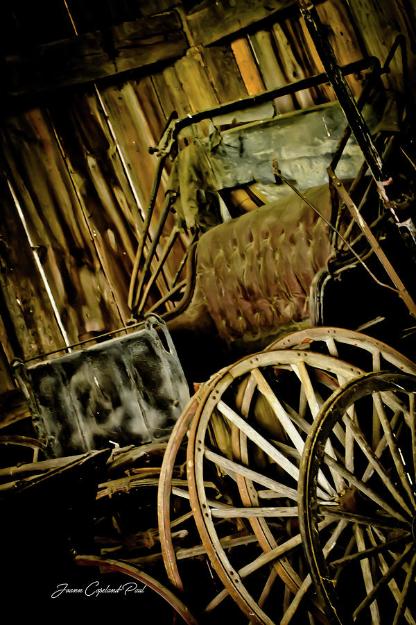Old Carriage Photograph by Joann Copeland-Paul