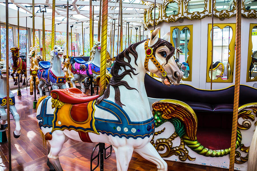 Old Carrousel Ride Photograph by Garry Gay - Fine Art America