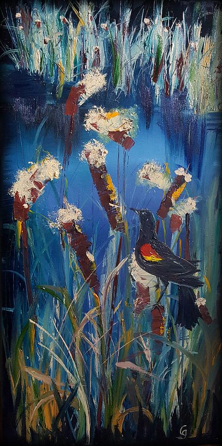 Old Cat Tails     21 Painting