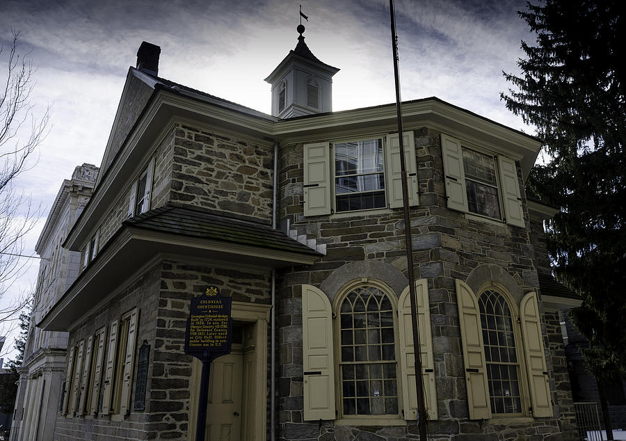 Old Chester Courthouse Photograph by Steven Richman