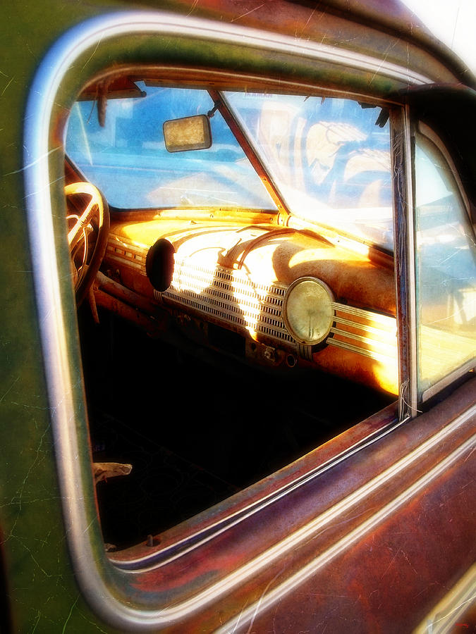 Old Chevrolet Dashboard Photograph by Glenn McCarthy Art and Photography