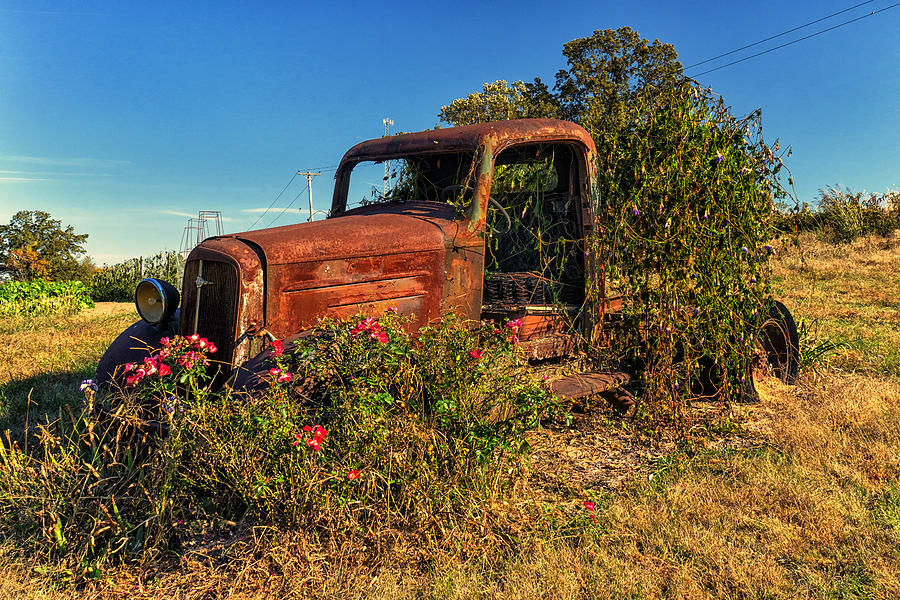 Old Chevrolet Pickup in the Missouri River Valley DSC08998 Photograph by Greg Kluempers