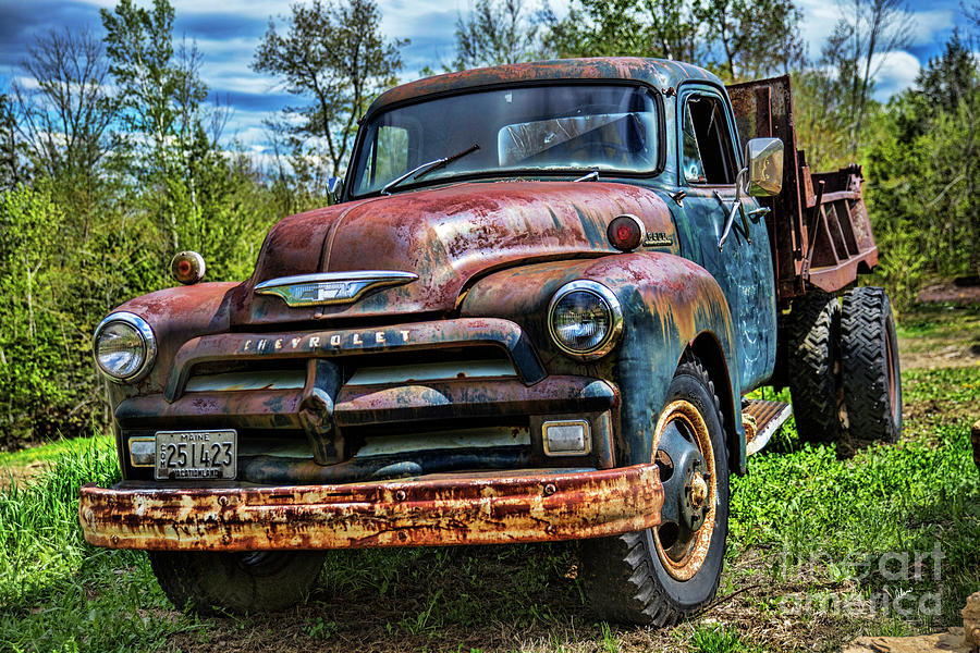 Old Chevrolet Truck Photograph by Alana Ranney