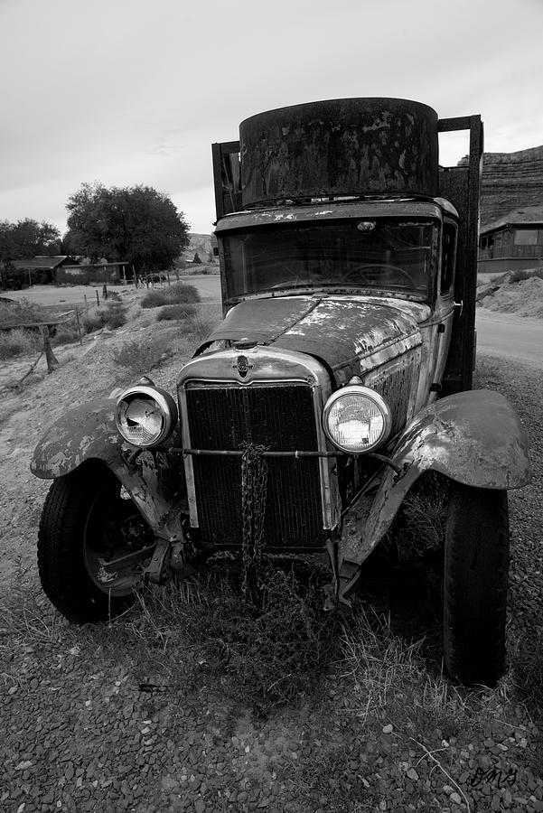 Transportation Photograph - Old Chevrolet Truck I BW by David Gordon