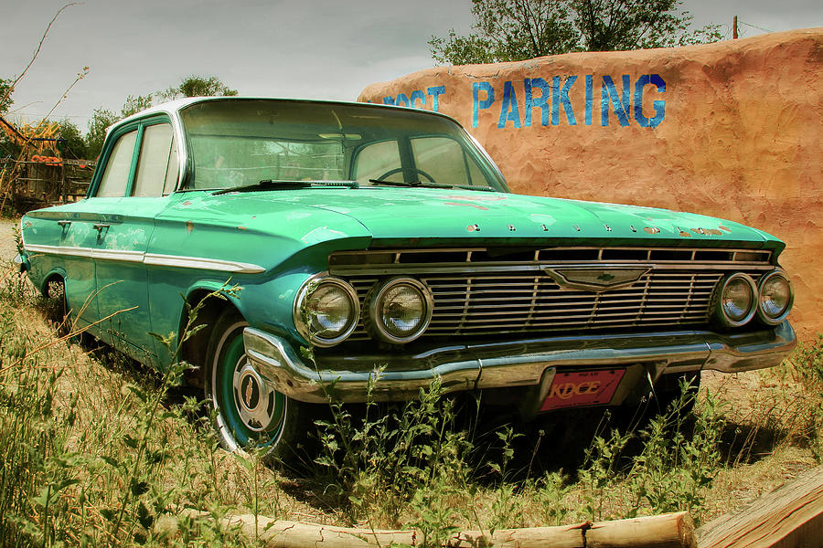 Old Chevy in Cerillo Photograph by Micah Offman