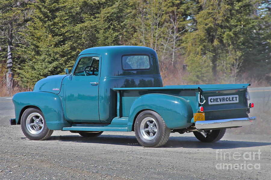 Truck Photograph - Old Chevy by Rick  Monyahan