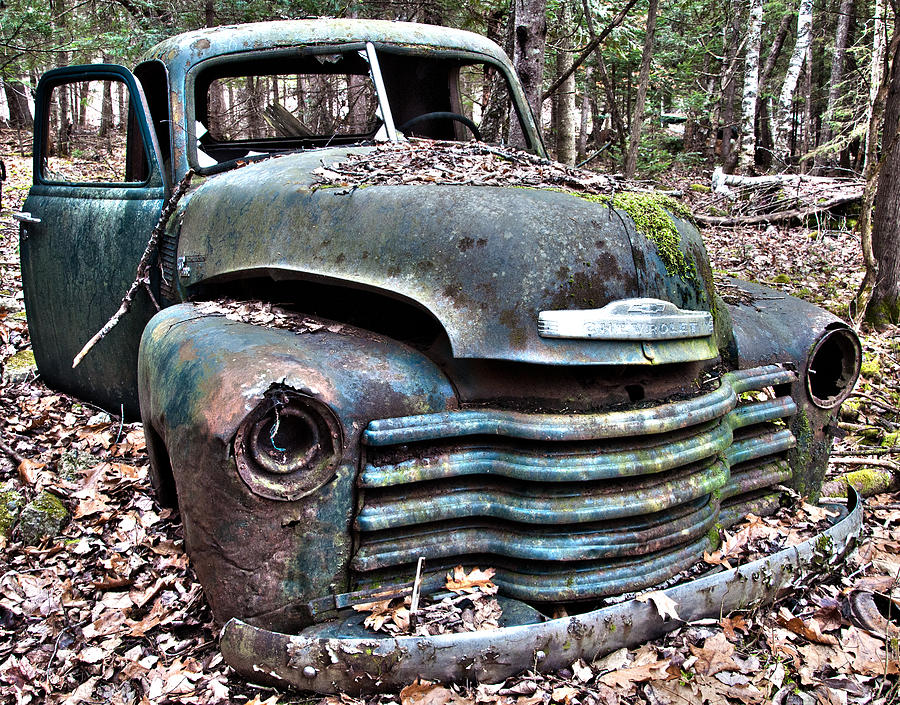 Antique Chevy Truck  Photograph by Glenn Gordon