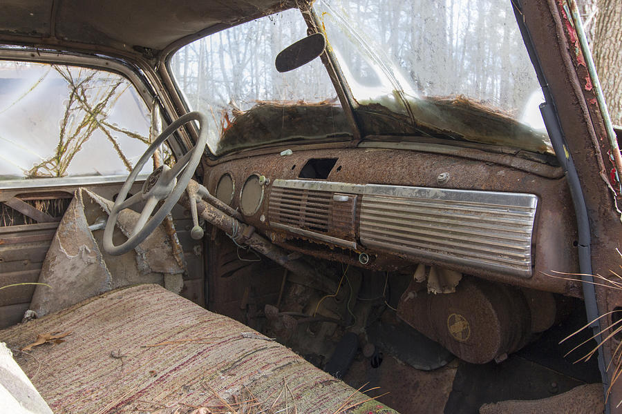 Old Chevy Truck Interior