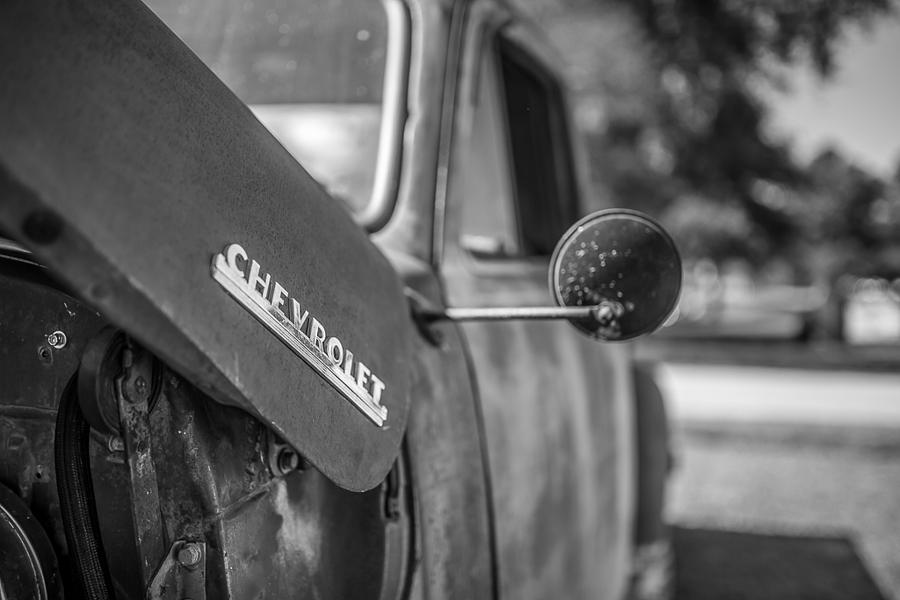 Truck Photograph - Old Chevy by William Harrison
