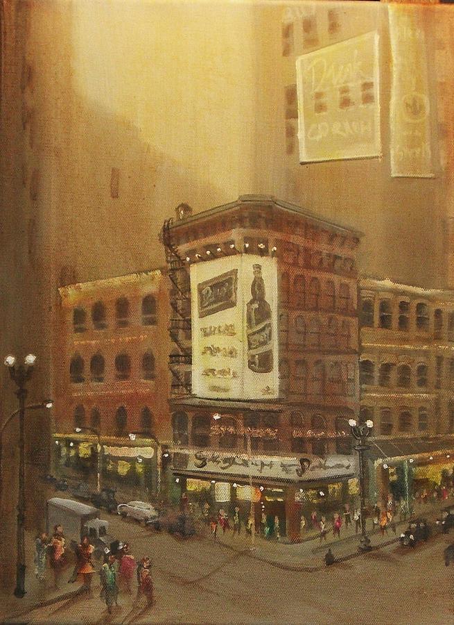 Old Chicago Painting by Tom Shropshire