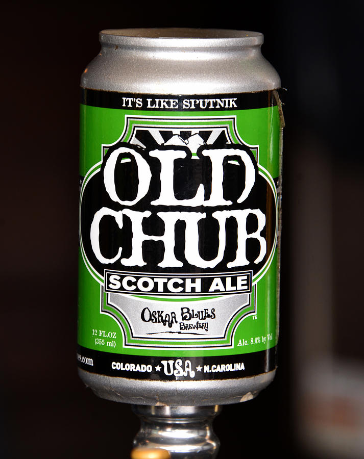 Old Chub beer tap Photograph by David Lee Thompson