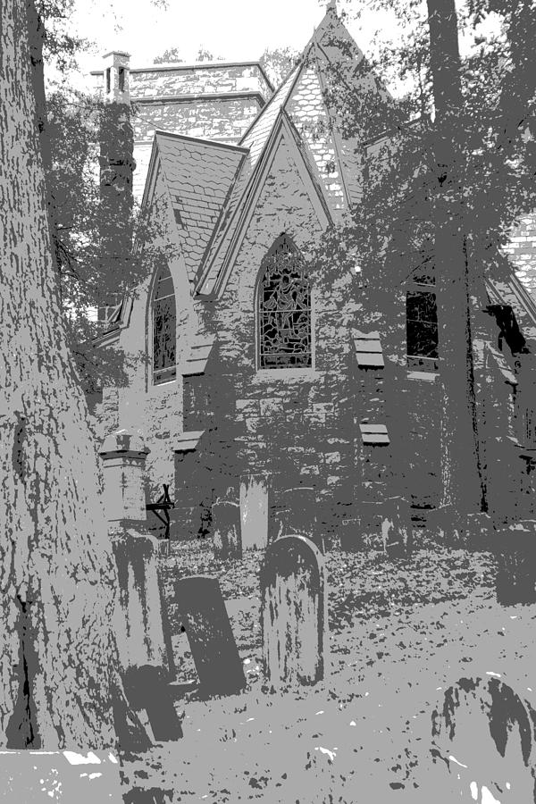 Old Church and Grave Photograph by Living Color Photography Lorraine Lynch