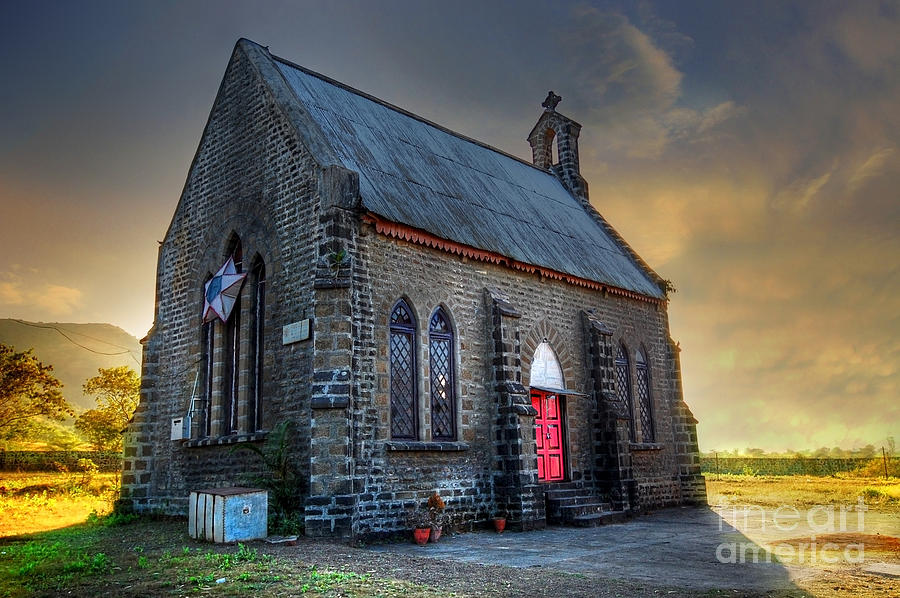 Old Church Photograph by Charuhas Images