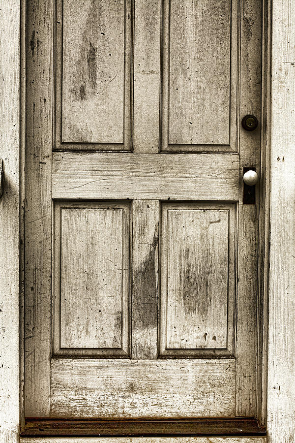 Old Church Door Photograph by Bonnie Bruno