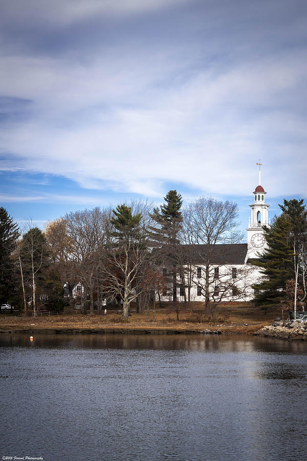 Old Church in Kennebunkport Maine  Photograph by Debra Forand
