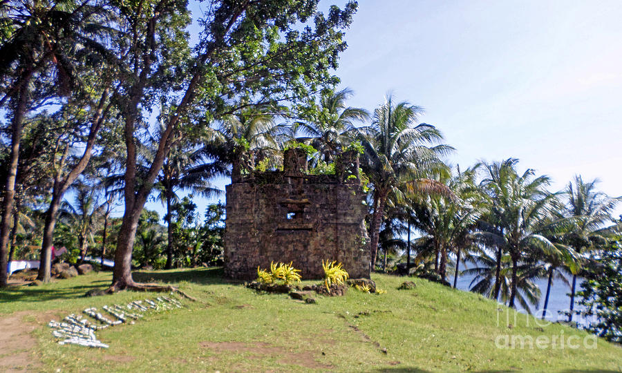 Old Church Ruins Of Camiguin Island Photograph by Kay Novy