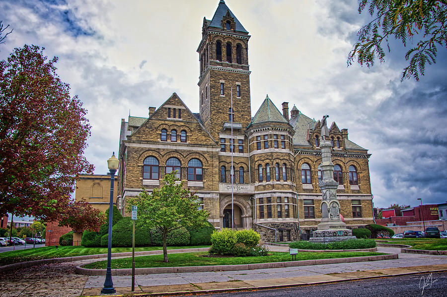 Old City Hall Williamsport, PA Photograph By Jim Turri - Pixels