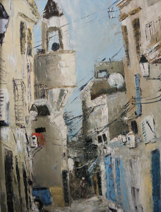 Old City Painting by Mourad Abdalla | Fine Art America