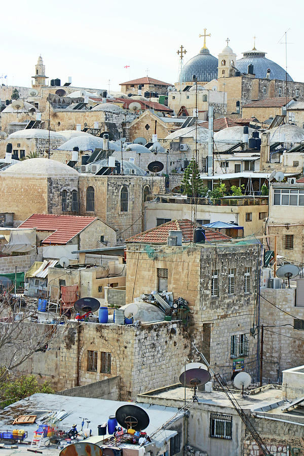 Old City of Jerusalem Photograph by Munir Alawi