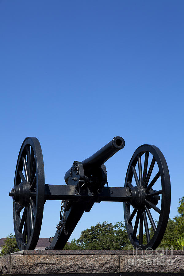 Old civil war cannon Photograph by Anthony Totah