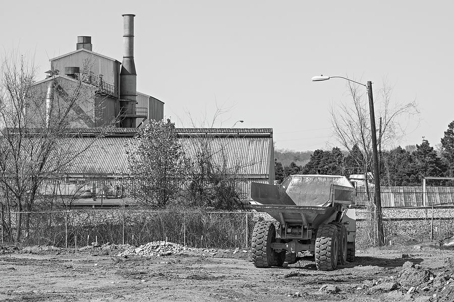 Old Classic Vintage Industrial Building And Heavy Machinery Photograph by Alex Grichenko