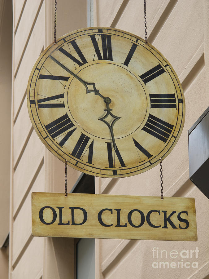 Old Clocks Photograph by Ann Horn