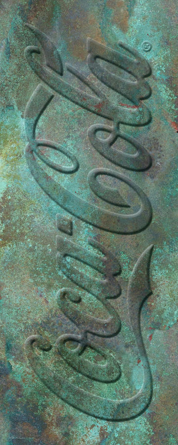 Old Coca Cola Sign Digital Art by WB Johnston