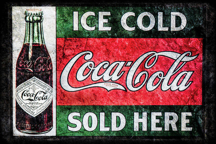 Old Coke Sign Photograph by Michael Arend