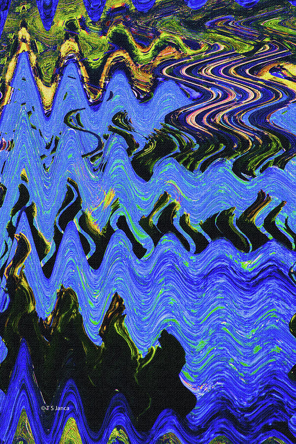 Old Columbia River Water Front Abstract Photograph by Tom Janca Old Columbia River Water Front Abstract Photograph by Tom Janca