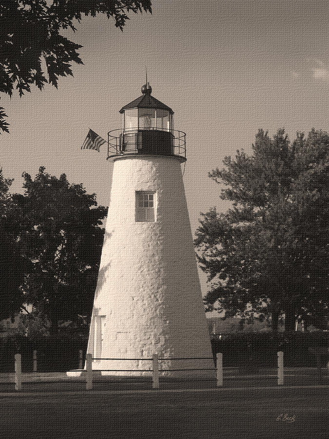 Old Concord Point Light Photograph by Gordon Beck