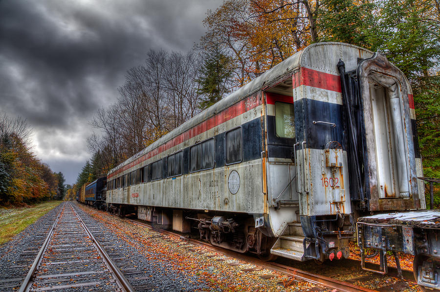 Old Connecticut Department of Transportation Rail Car Photograph by David Patterson