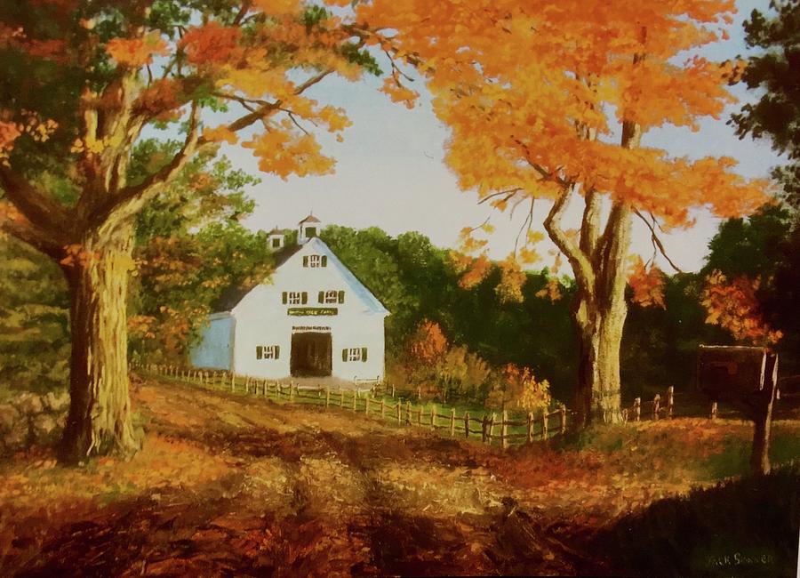  Old Country Road Painting by Jack Skinner