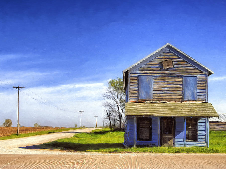 Old Country Store Painting by Dominic Piperata