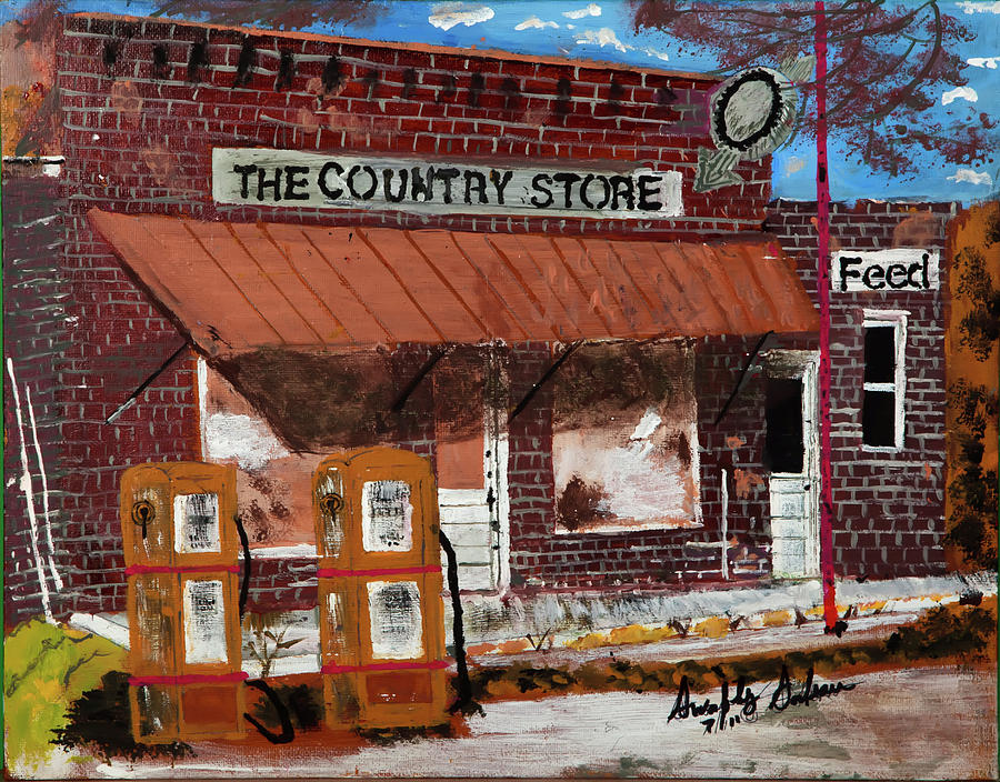 Store Painting - Old Country Store by Swabby Soileau