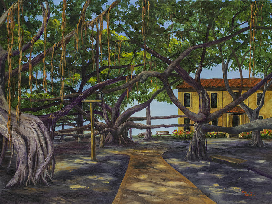 Old Courthouse Maui Painting by Darice Machel McGuire