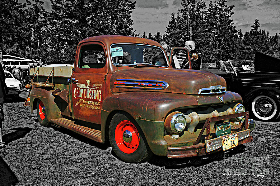 Old Crop Dusting Pickup Photograph by Randy Harris