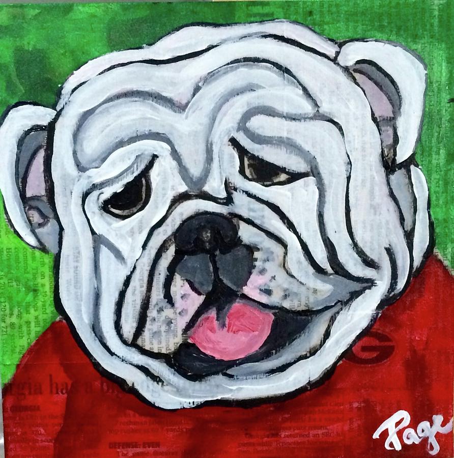 Old Dawg Mixed Media by Page Smoak - Fine Art America