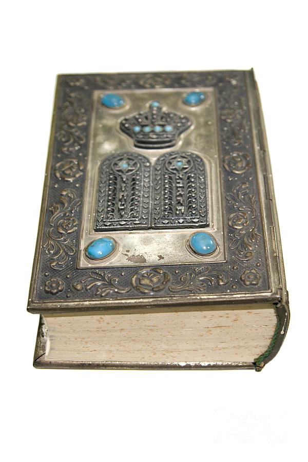 Old decorated Bible Photograph by Ilan Rosen