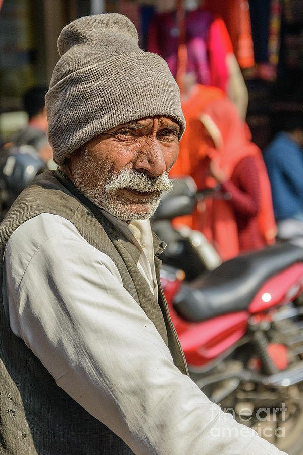 Old Delhi from a Rickshaw 02 Photograph by Werner Padarin