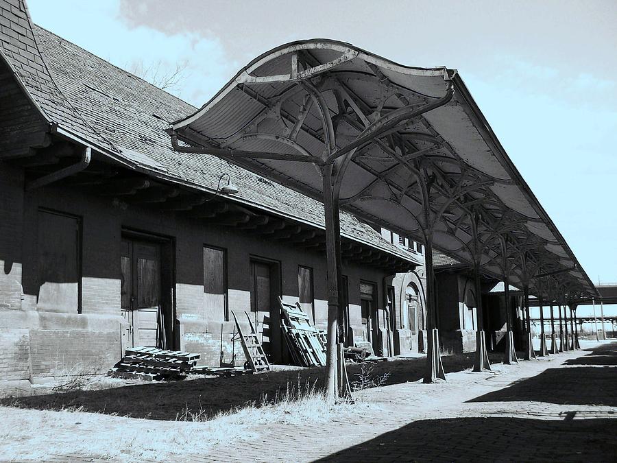 Train Station Photograph - Old Depot by Joseph Norvell