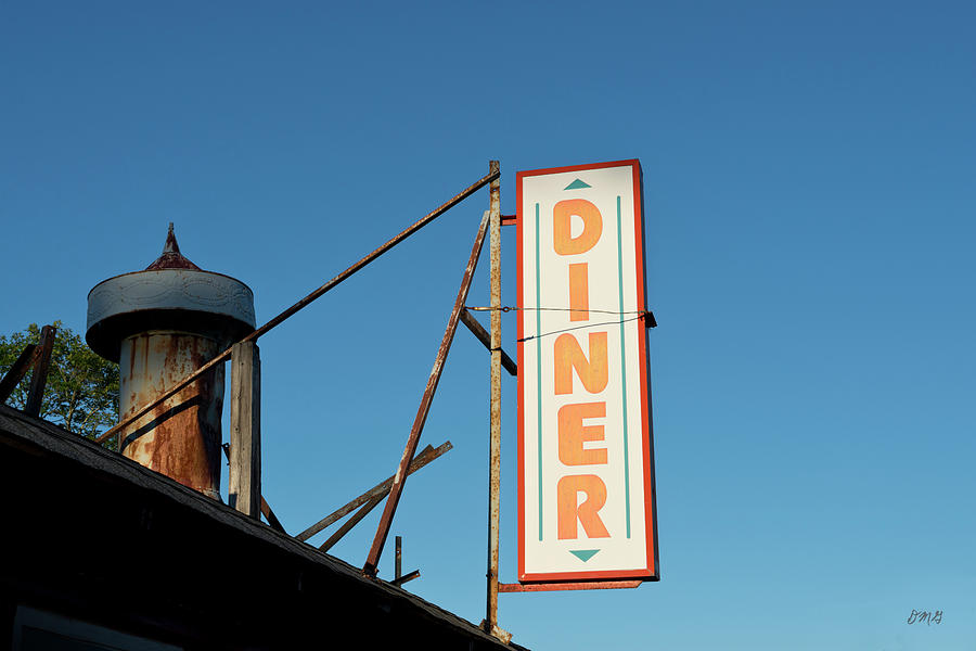 Old Diner I Color Photograph by David Gordon
