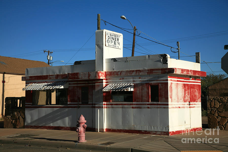Old Diner Photograph by Timothy Johnson