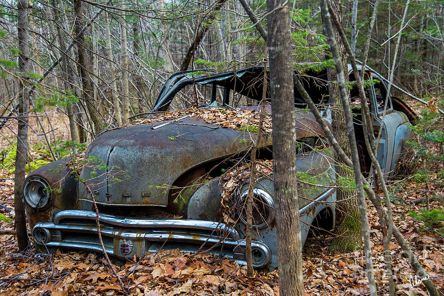 Old Dodge Car Photograph by Alana Ranney