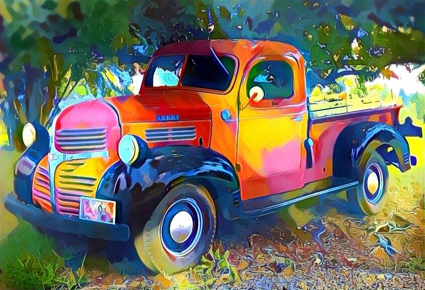 Old Dodge Photograph by Laura Susan Photography - Fine Art America