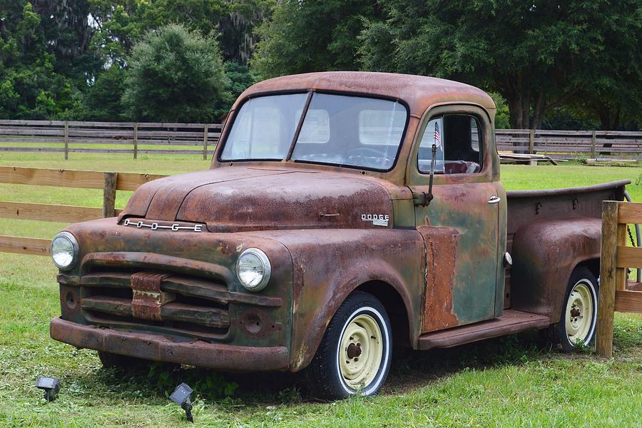 Old Dodge Truck Photograph by Warren Thompson