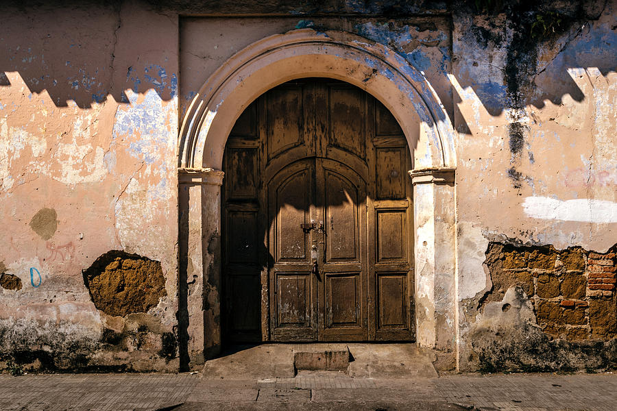 Old Door Ahuachapan Photograph by Totto Ponce - Fine Art America